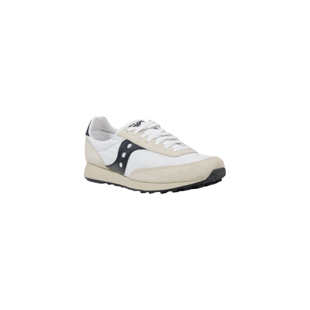 Saucony Black And White Leather Sneaker